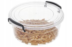Pojemnik na żywność okrągły plastikowy 2,1l
