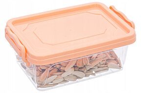 Pojemnik na żywność plastikowy organizer 0,6l