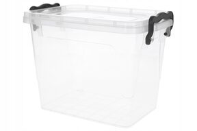 Organizer pojemnik plastikowy 2,7l pudło z pokrywą