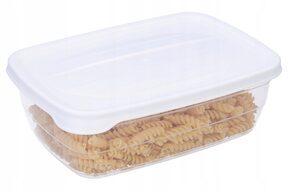 Pojemniki na żywność pudełka plastikowe 3x1,2 L