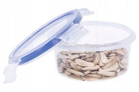 Pojemnik na żywność okrągły na sos sałatkę 0,25 l