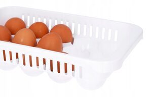 Pojemnik na jajka do lodówki plastikowy 15 szt.