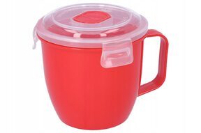 Pojemnik na żywność kubek plastikowy na zupę 0,62l