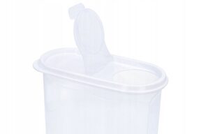Pojemnik plastikowy na produkty sypkie mąkę 2,4 l