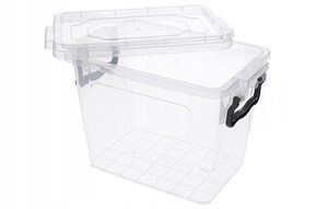 Organizer pojemnik plastikowy 2,7l pudło z pokrywą