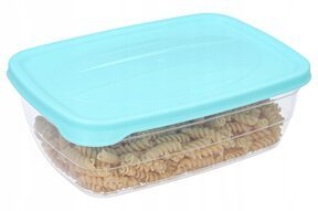 Zestaw pojemników plastikowych 3 x 1,2L na żywność