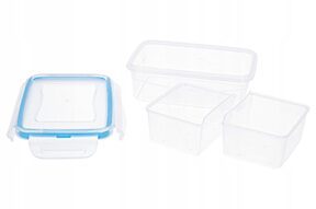 Pojemnik na żywność dzielony plastikowy 0,4 l