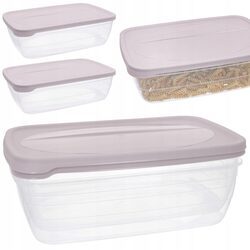 Pojemniki plastikowe pudło żywność lunchbox 2x3l