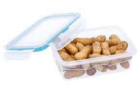 Pojemnik na żywność hermetyczny plastikowy 0,4 l