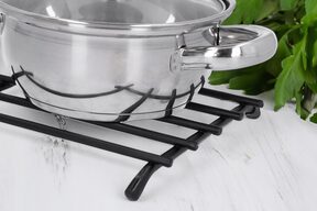 PODSTAWKA PODKŁADKA pod garnek naczynia metalowa kratka do studzenia CADRO