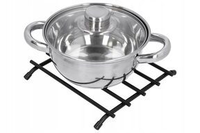 PODSTAWKA PODKŁADKA pod garnek naczynia metalowa kratka do studzenia CADRO