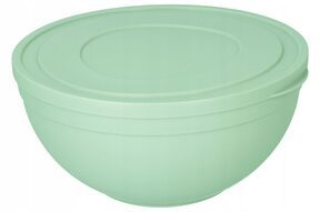 Miska plastikowa z pokrywą kuchenna zielony 6l