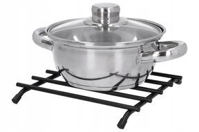 PODSTAWKA PODKŁADKA pod garnek naczynia metalowa kratka do studzenia CADRO