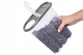 Pojemnik na mąkę produkty sypkie z pokrywą miarką