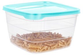 Zestaw pojemników plastikowych na żywność z pokrywą niebieskie 3 szt x 4L