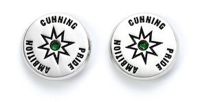 Harry Potter Slytherin - zestaw kolczyków