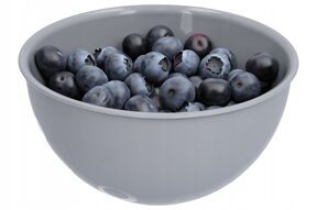 Miska miseczka na przekąski kuchenna 0,5l szara plastikowa lekka ?13 cm