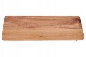 Deska do serwowania 36x14 cm drewno taca z nóżkami serów wędlin przekąsek