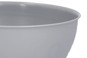 Miska na sałatkę miski kuchenne plastikowe 6l duża szara okrągła ?28 cm