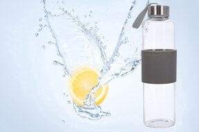 Bidon butelki szklane na wodę sok koktajl napoje 500 ml szklana butelka