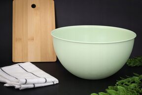 Duża miska plastikowa 6l zielona miski do kuchni na sałatkę ?28 cm okrągła