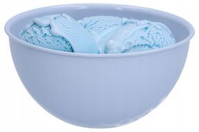 Miseczka miska kuchenna do kuchni plastikowa niebieska sałatkę owoce 500ml