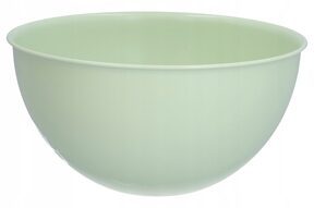 Duża miska plastikowa 6l zielona miski do kuchni na sałatkę ?28 cm okrągła