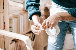 Taśma dwustronna piankowa samoprzylepna 19mm 5m biała montażowa mocna