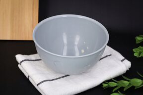 Miska miseczka na przekąski kuchenna 0,5l szara plastikowa lekka ?13 cm