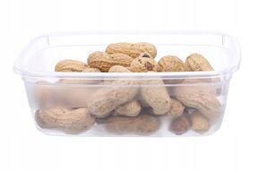 Pojemniki plastikowe na żywność 600ml pokrywka niebieskie lunchbox 3 szt