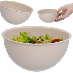 Mała MISKA PLASTIKOWA kuchenna na sałatkę owoce przekąski uniwersalna 0,75l