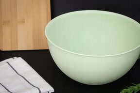 Duża miska plastikowa 6l zielona miski do kuchni na sałatkę ?28 cm okrągła