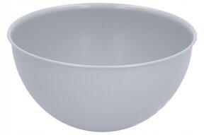 Cedzak durszlak miska z sitkiem z przykrywką komplet 2w1 szary ?23 cm