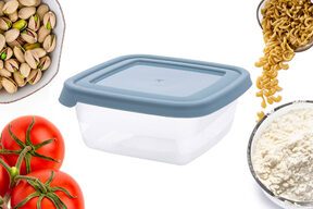 3x Pojemniki na żywność plastikowy z pokrywą box organizer pudełko 250 ml