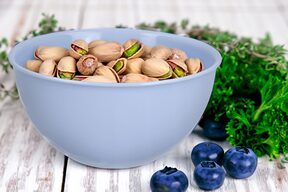 Miseczka na przekąski owoce kuchenna 0,75l niebieska miska plastikowa ?15cm