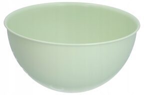 Duża miska plastikowa 6l zielona miski do kuchni na sałatkę ?28 cm okrągła