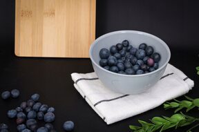 Miska miseczka na przekąski kuchenna 0,5l szara plastikowa lekka ?13 cm