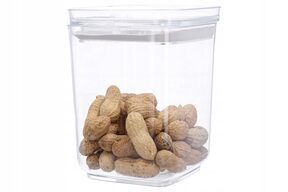 Pojemnik plastikowy na żywność 1L szczelny makaron produkty sypkie suche