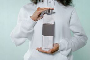 Bidon butelki szklane na wodę sok koktajl napoje 500 ml szklana butelka