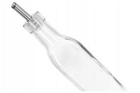 Butelka z dozownikiem na olej oliwę ocet pojemnik szklany 0,3l komplet 2szt