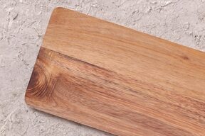 Deska do serwowania 36x14 cm drewno taca z nóżkami serów wędlin przekąsek