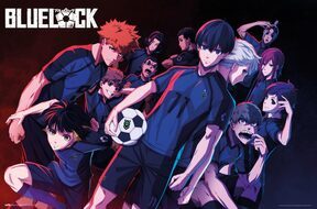 Bluelock Team Z - plakat