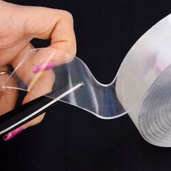 Nano taśma dwustronna wielokrotnego użytku żelowa mocna wodoodporna 5m 30mm