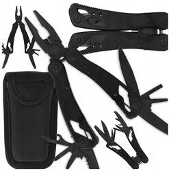 Multitool zestaw survivalowy nóż piła otwieracz narzędzie wielofunkcyjne