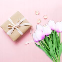 SZTUCZNE KWIATY tulipan sztuczne tulipany jak żywe do wazonu na wielkanoc