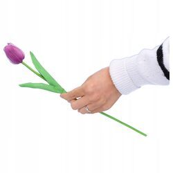 TULIPAN sztuczne tulipany sztuczne kwiaty jak żywe bukiet do wazonu 33 cm