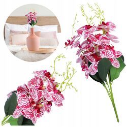 SZTUCZNE KWIATY JAK ŻYWE dekoracyjne na balkon bukiet STORCZYK 59 cm