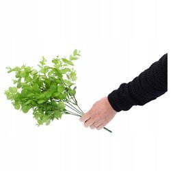 EUKALIPTUS DEKORACYJNY bukiet sztuczne kwiaty liście wazonu jak żywe