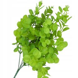 EUKALIPTUS DEKORACYJNY bukiet sztuczne kwiaty liście wazonu jak żywe