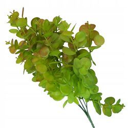 EUKALIPTUS SZTUCZNY bukiet 37 cm roślina dekoracyjna do stroików jak żywe